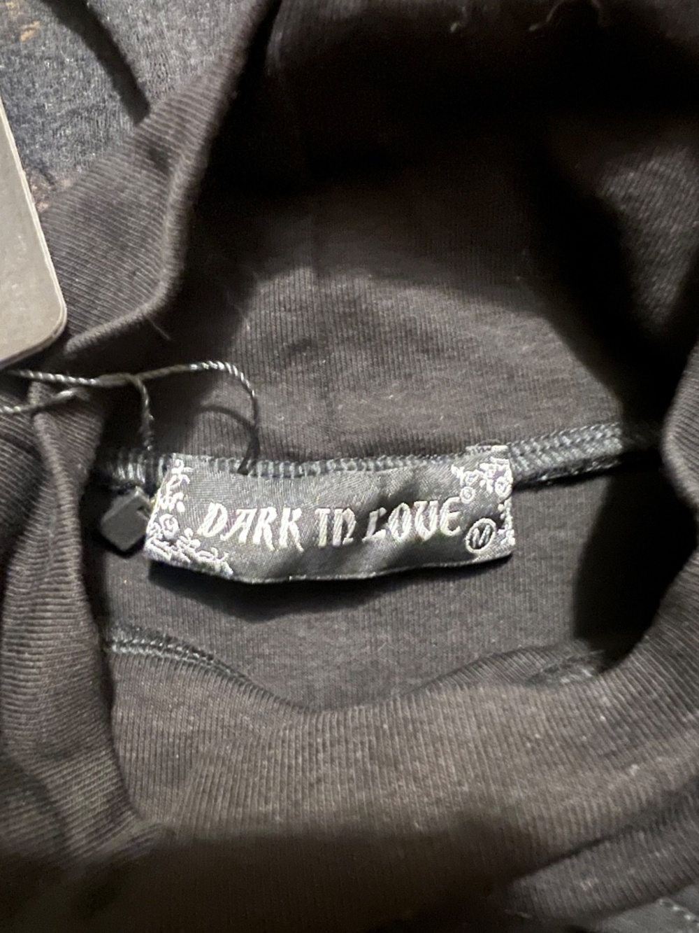 Dark in Love Gothic Hooded Top - Picture 7 of 9